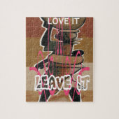 Frauen & Kinder Das Leben ist nicht fair; gewöhnen Puzzle (Vertikal)