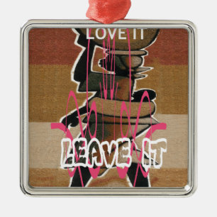 Frauen & Kinder Das Leben ist nicht fair; gewöhnen Silbernes Ornament