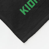 Frauen Kinder Grüne Schwester Nierenerkrankung Bew Fleecedecke (Ecke)