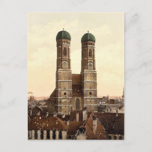 Frauen Kirche (d.h. Frauenkirche), München, Bayern Postkarte