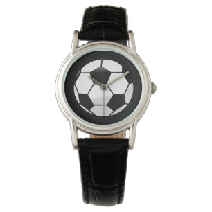 Frauen - klassische Uhr/Fußballball Armbanduhr
