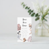 Frauen Kleidung Boutique Lagerzeit Visitenkarte (Stehend Vorderseite)