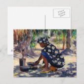 Frauen Kochen 2004 Postkarte (Vorne/Hinten)