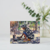 Frauen Kochen 2004 Postkarte (Stehend Vorderseite)