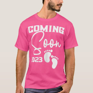 Frauen kommen bald 2023 Schwangerschaft im Baby T-Shirt