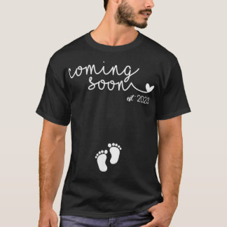 Frauen kommen bald 2023 Schwangerschaftstag Mutter T-Shirt