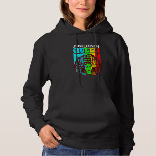 Frauen Königin Afro Melanin Black Girl Magic Women Hoodie