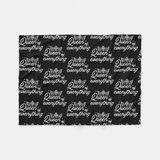 Frauen Königin von allem Geschenk Girl Crown Fraue Fleecedecke