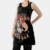 Frauen können nicht allein auf Wein überleben, sie Schürze (InSitu)