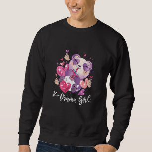 Frauen Koreanisches Drama Kdrama Mädchen Fingerher Sweatshirt