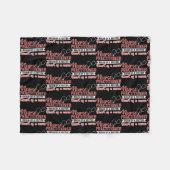 Frauen Krankenpfleger Gehirn eines Arztes Herz Fleecedecke (Vorderseite (Horizontal))