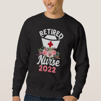 Frauen Krankenschwester 2022 Ruhestandsfrauen Medi Sweatshirt