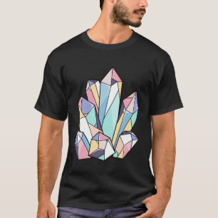 Frauen Kristallwaren Hexerei Vintage Spiritualität T-Shirt