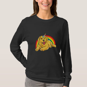 Frauen Labrador Golden Retriever I Liebe Dog Unico T-Shirt