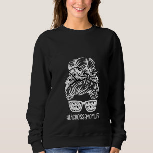Frauen Lacrosse Mama Leben Mütter Tag Lax Sport Ma Sweatshirt
