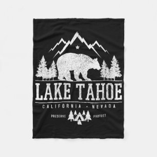 Frauen Lake Tacute Ss Cute Ss Kalifornien - Bär Mo Fleecedecke
