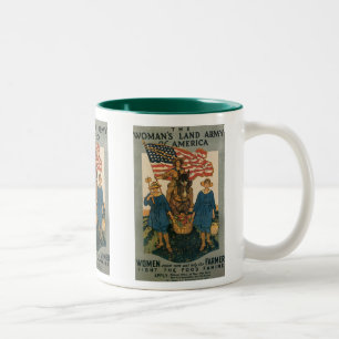 Frauen-Land-Armee Zweifarbige Tasse