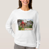 Frauen lange Ärmel T. Alles Gute zum Erntedankfest T-Shirt (Vorderseite)