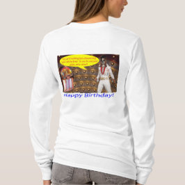 Frauen lange Ärmel T. Herzlichen Glückwunsch zum G T-Shirt