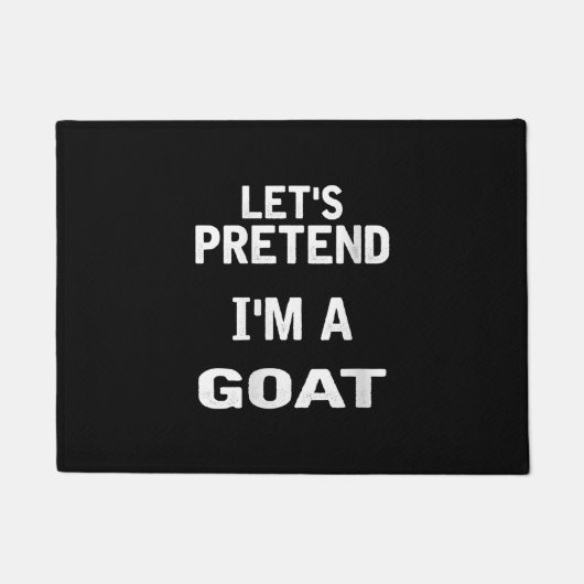 Frauen lassen sich so tun, als wäre ich ein goatri fußmatte (Vorderseite)