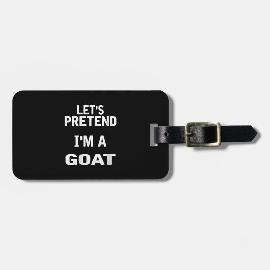 Frauen lassen sich so tun, als wäre ich ein goatri gepäckanhänger (Vorderseite horizontal)