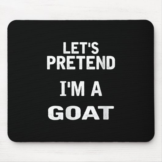 Frauen lassen sich so tun, als wäre ich ein goatri mousepad (Vorne)
