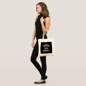 Frauen lassen sich so tun, als wäre ich ein goatri tragetasche (Vorderseite (Model))