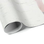 Frauen laufen am Strand Geschenkpapier (Rolleneckpunkt)