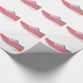 FRAUEN LAUFEN GESCHENKPAPIER (Ecke)