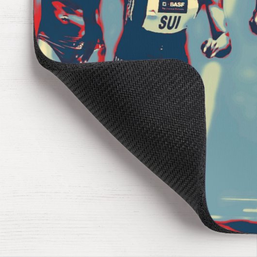 Frauen, Laufen, Rasse Mousepad (Ecke)