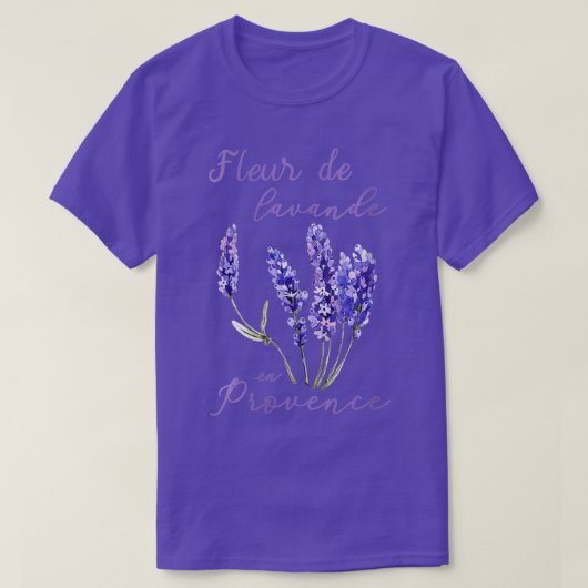 Frauen Lavender Pflanze Frankreich Provence Blume T-Shirt (Design vorne)