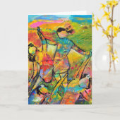 Frauen, Leben, Freiheit Karte (Gelbe Blume)