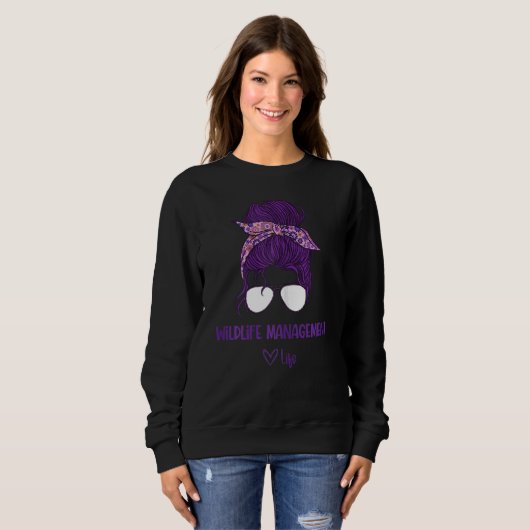Frauen - Leben in Wildfauna Sweatshirt (Vorne ganz)