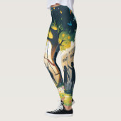 Frauen Leggings bedeckte Kindertraeume (Links)