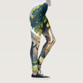 Frauen Leggings bedeckte Kindertraeume (Rechts)
