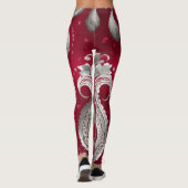 FRAUEN LEGGINGS DRUCKEN DESIGN (Rückseite)