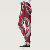 FRAUEN LEGGINGS DRUCKEN DESIGN (Links)