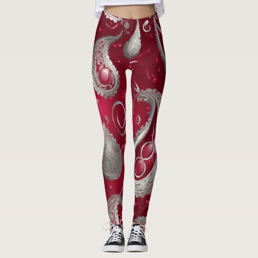 FRAUEN LEGGINGS DRUCKEN DESIGN (Vorderseite)