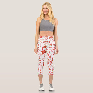 Frauen Leggings Natur Kunst, Frauen Capri Kunst