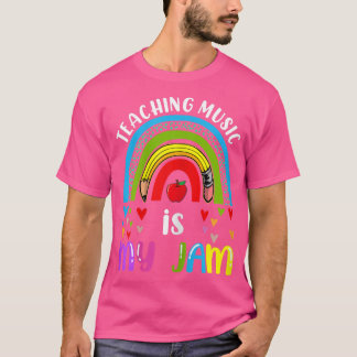 Frauen lehren zurück zur Schule Regenbogen-Lehreri T-Shirt