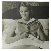 Frauen-Lesebuch Fliese (Vorderseite)