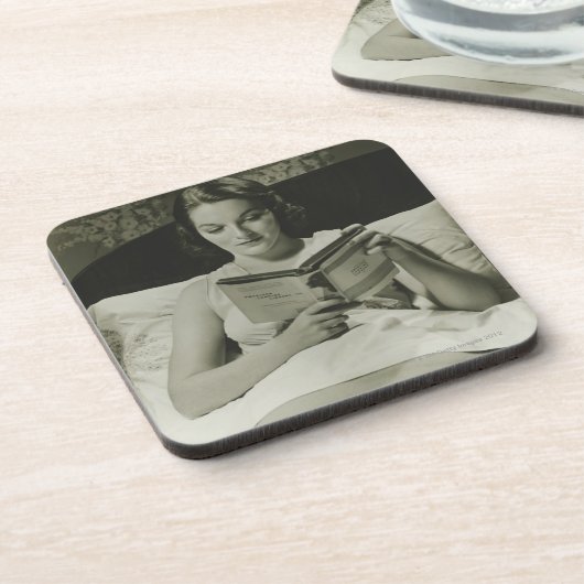 Frauen-Lesebuch Untersetzer (Linke Seite)