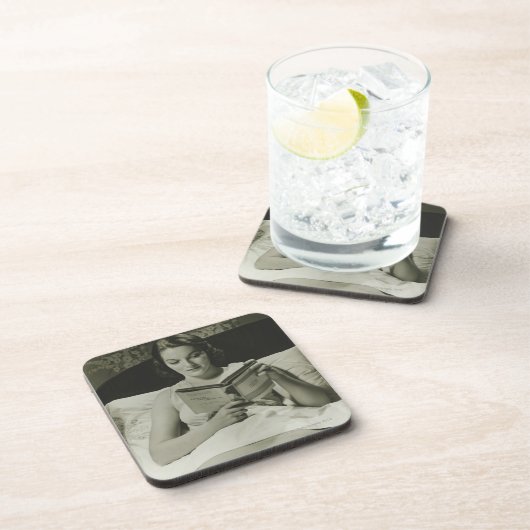 Frauen-Lesebuch Untersetzer (Rechte Seite)