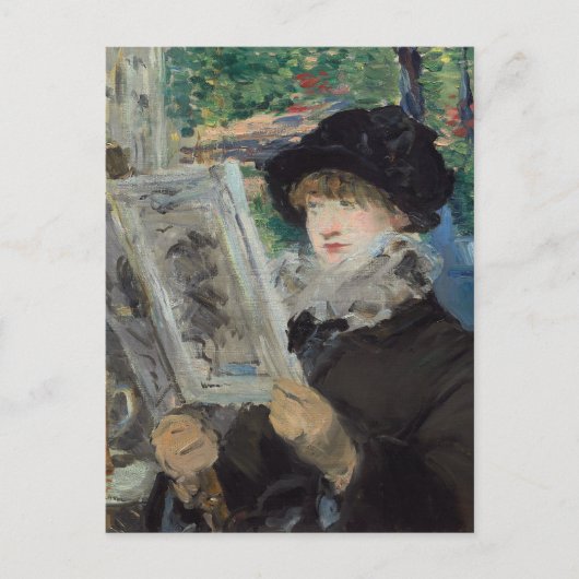 Frauen lesen | Édouard Manet Postkarte (Vorderseite)