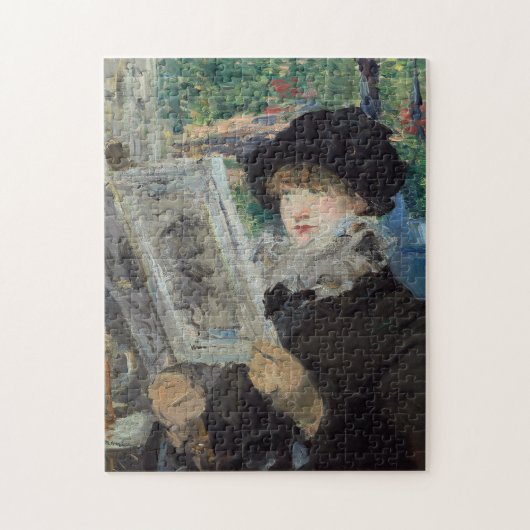 Frauen lesen | Édouard Manet Puzzle (Vertikal)