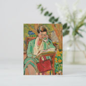 Frauen lesen | George Leslie Hunter Postkarte (Stehend Vorderseite)