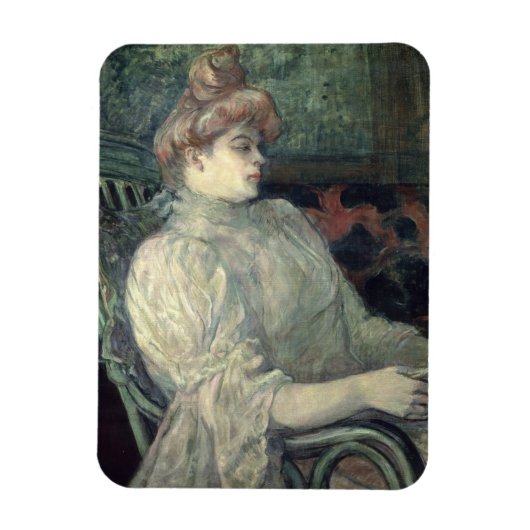 Frauen lesen magnet (Vertikal)