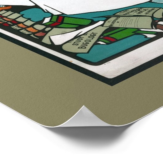 Frauen lesen poster (Ecke)