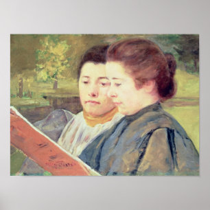 Frauen lesen poster