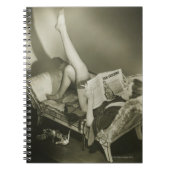 Frauen-Lesezeitschrift Notizblock (Vorderseite)